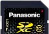 Panasonic führt neue SDXC Speicherkarten ein