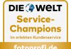 „Die Welt” zeichnet Fotoprofi als Service Champion aus